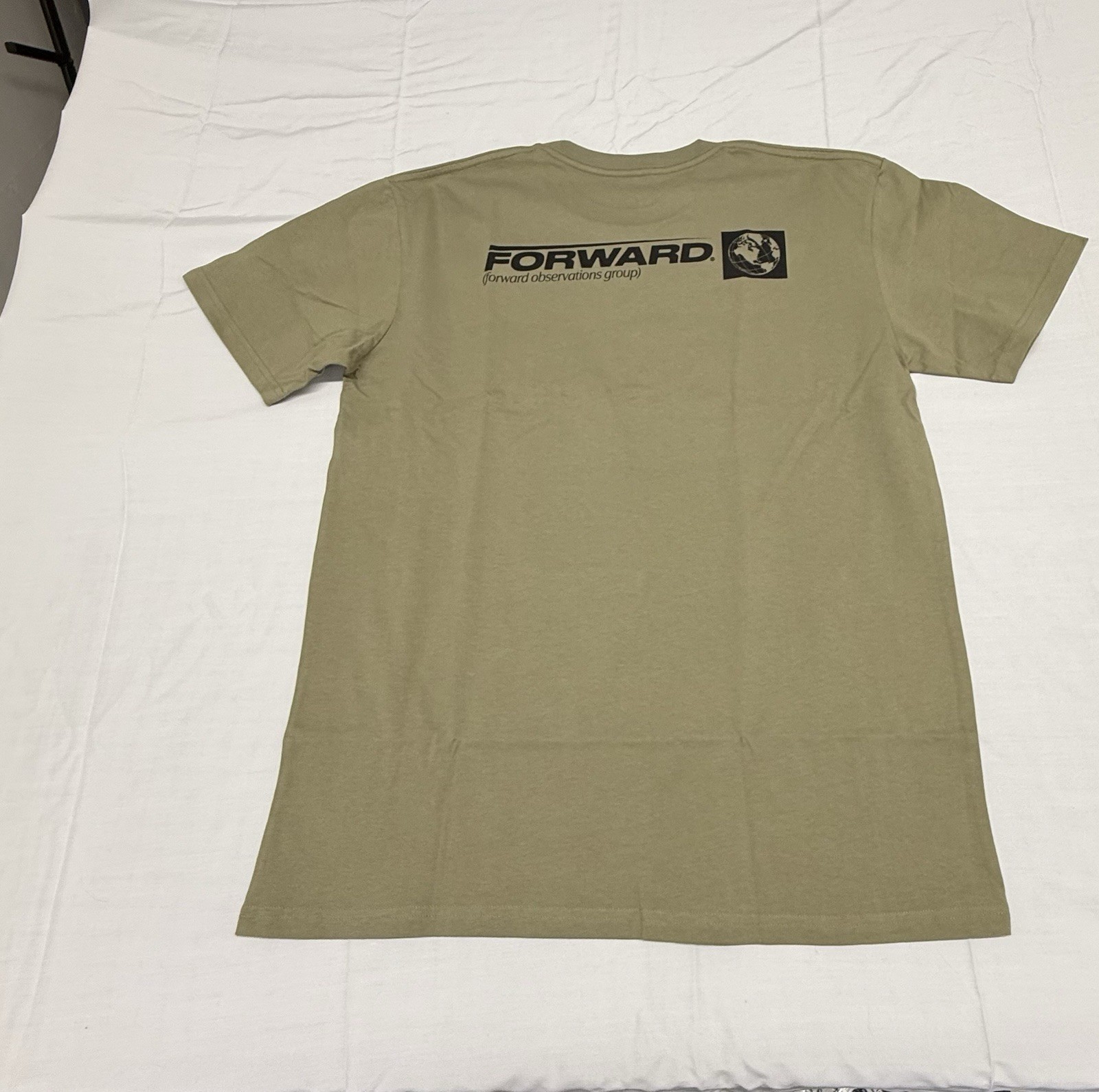 Forward Observations Group Logo T-Shirt Olive Men&rsquo;s L Short Sleeve