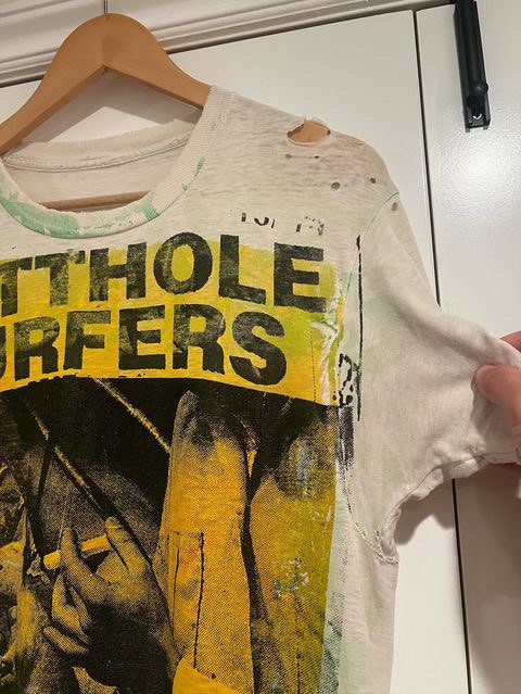 Vintage Butthole Surfers Shirt Don Rock 1987 / 88 Noise Rock