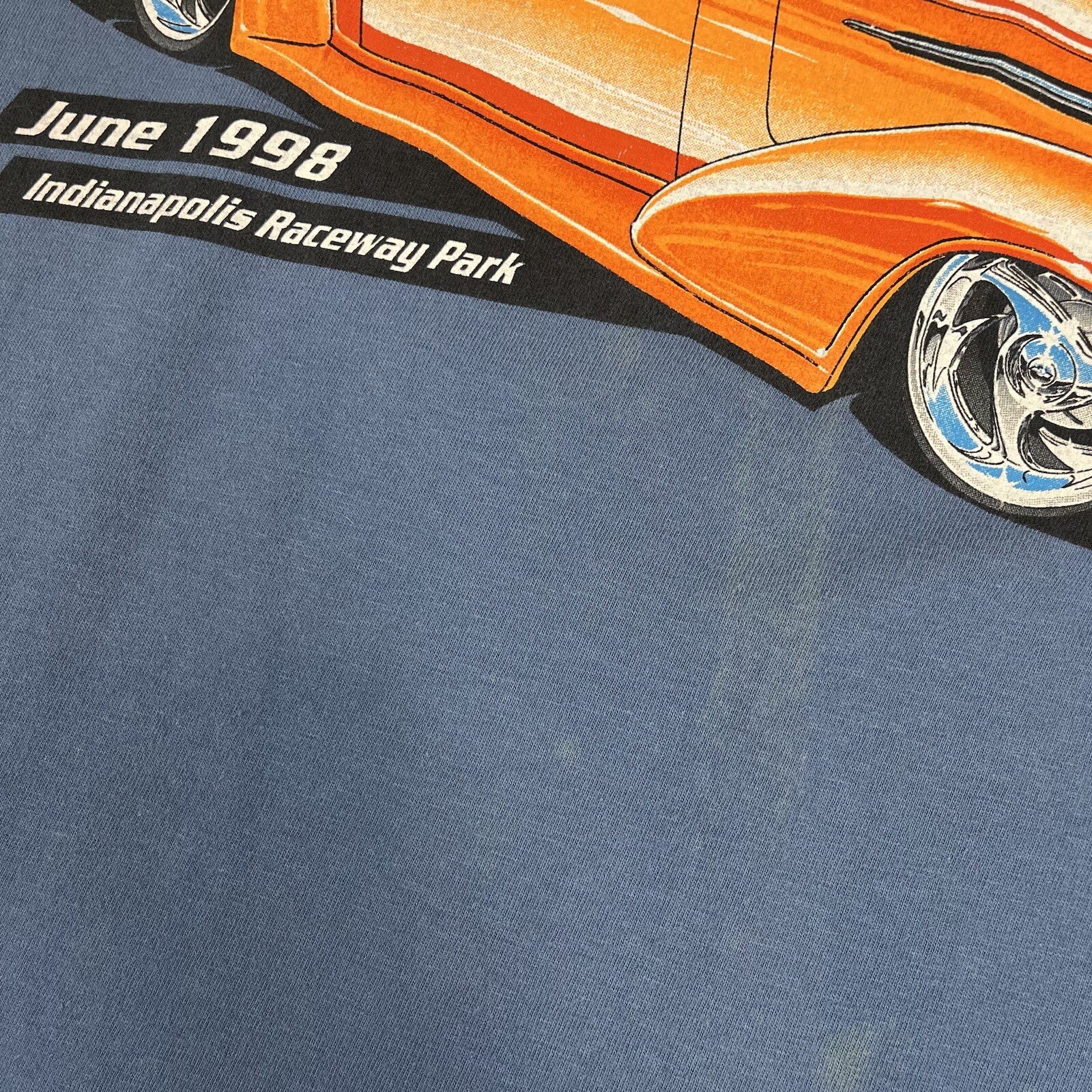 Vintage 90s NHRA XL Shirt Hot Rod Drag Race Graphic Custom Cars Racing