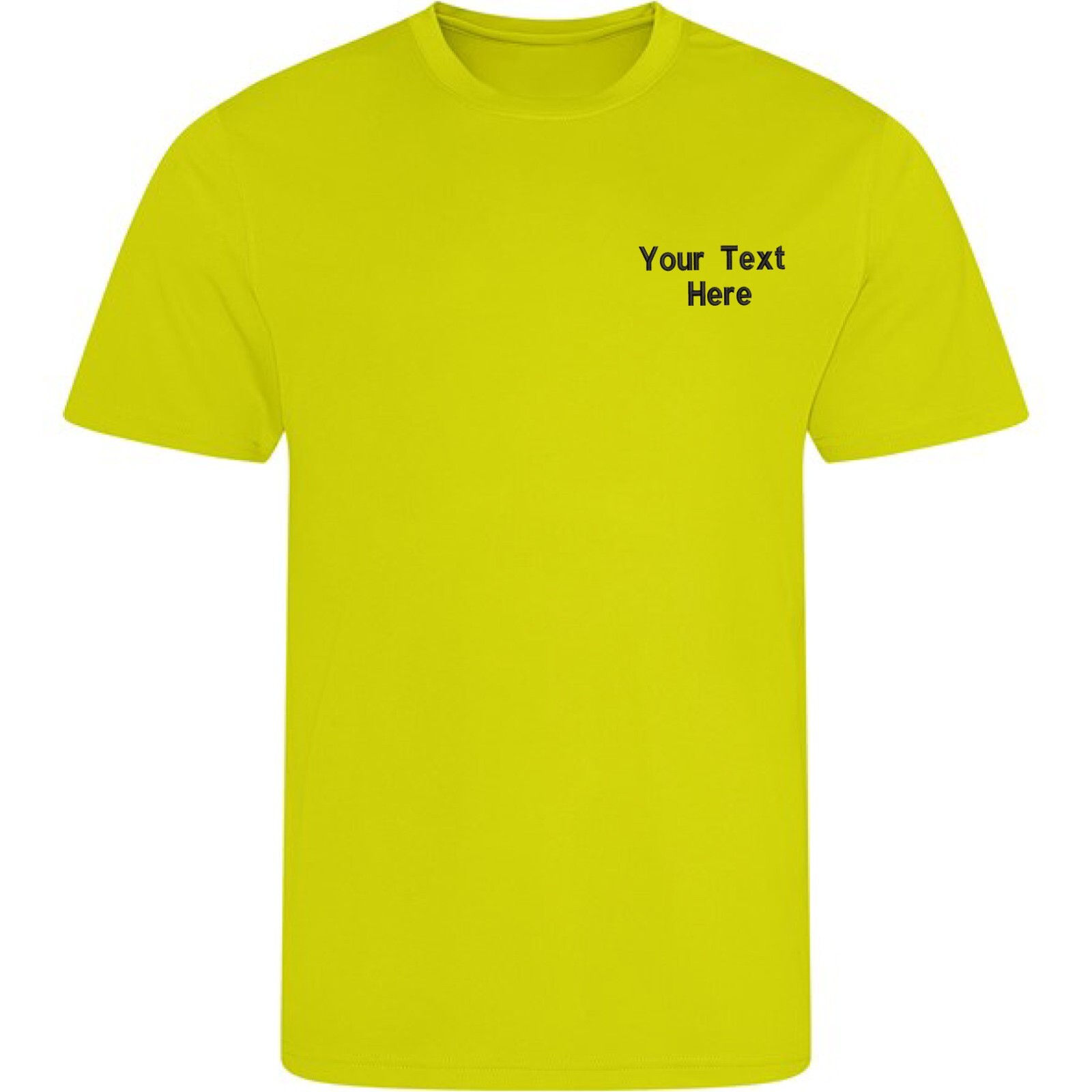 Personalised Custom Embroidered Just Cool Awdis Cool T-shirt Gym Stag Do Hen