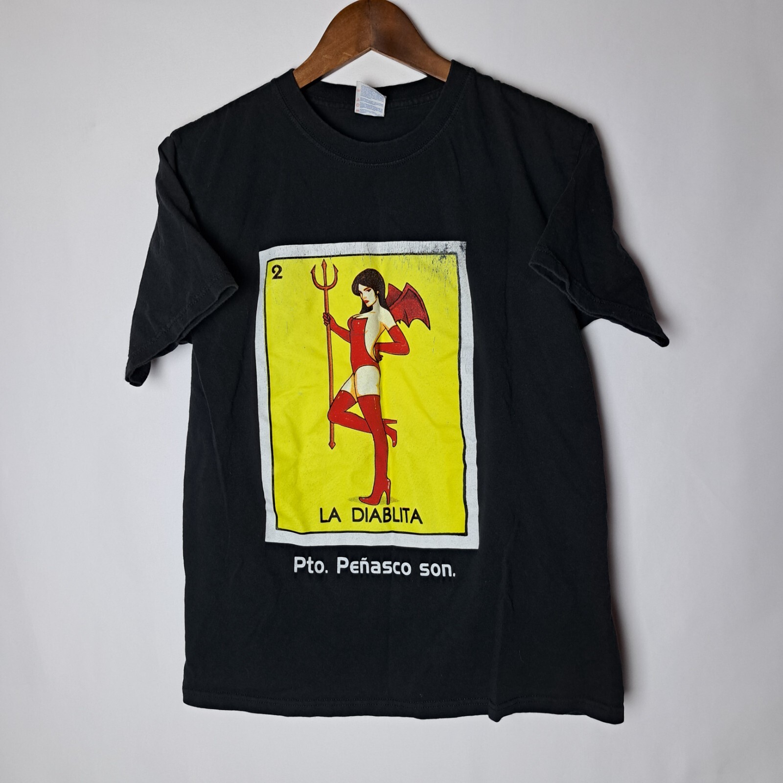 Yazbek T-Shirt Mens Medium Black Heavy Weight Short Sleeve « LA DIABLITA »