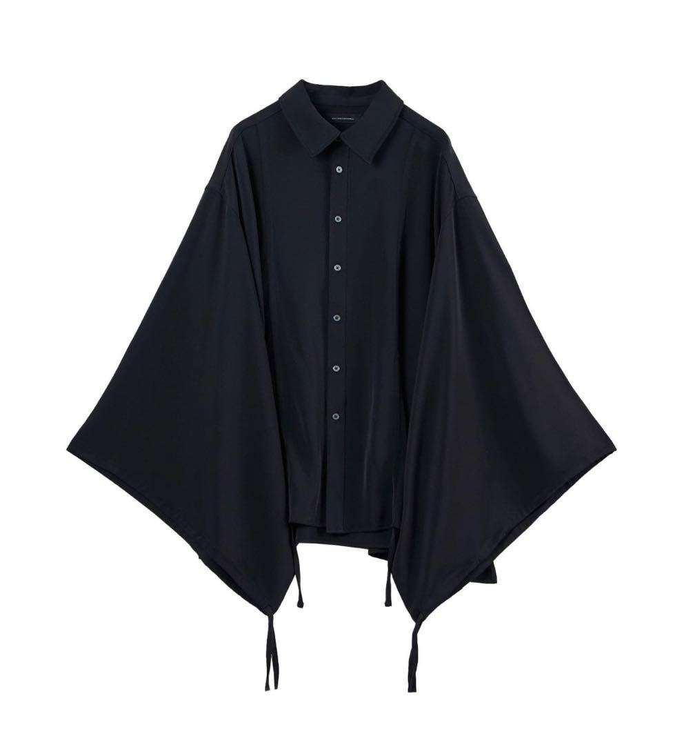 NOT CONVENTIONAL Kimono Shirt Black Free Size
