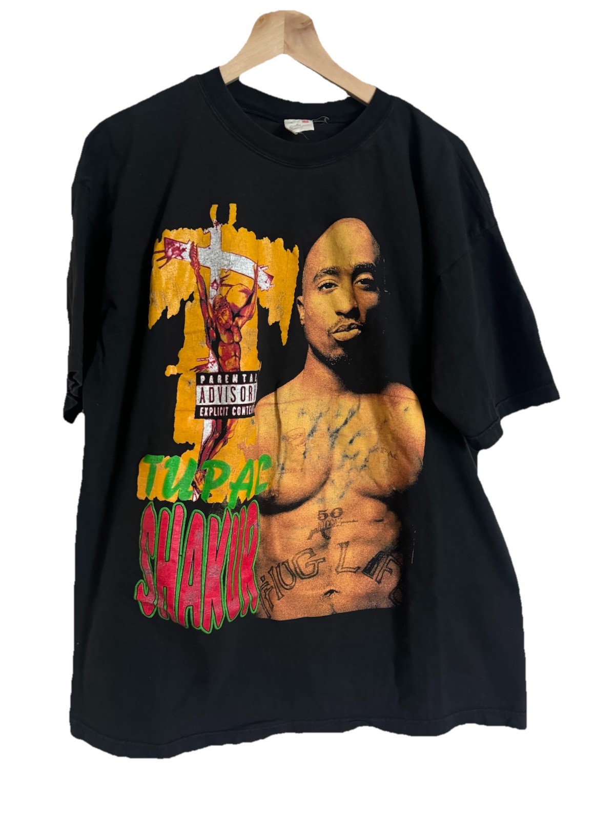 Vintage Tupac Makaveli Rap Tee Sz XL