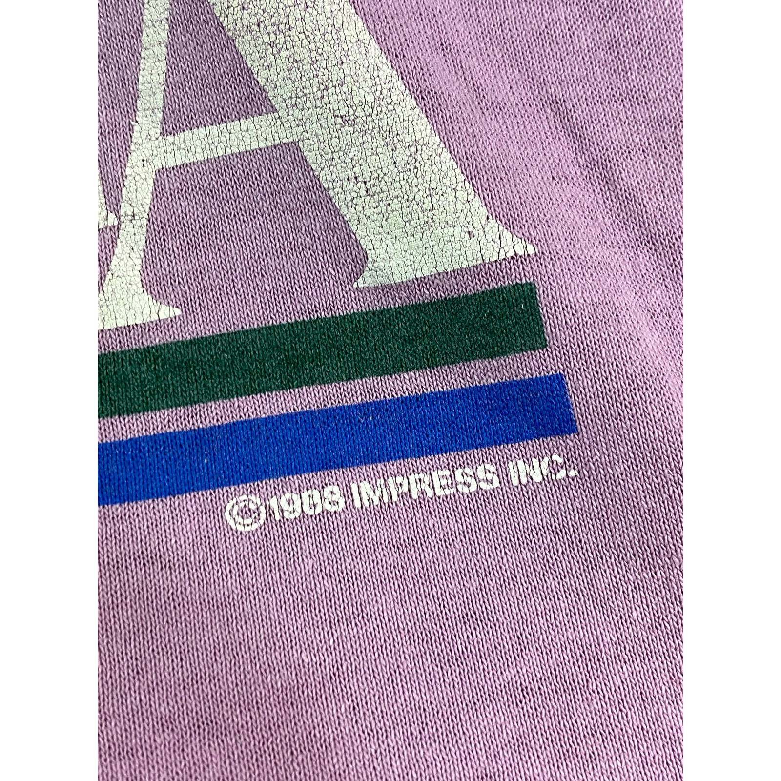 Vintage 19988 dated pink Pennsylvania Shirt XL 21×27 made in USA