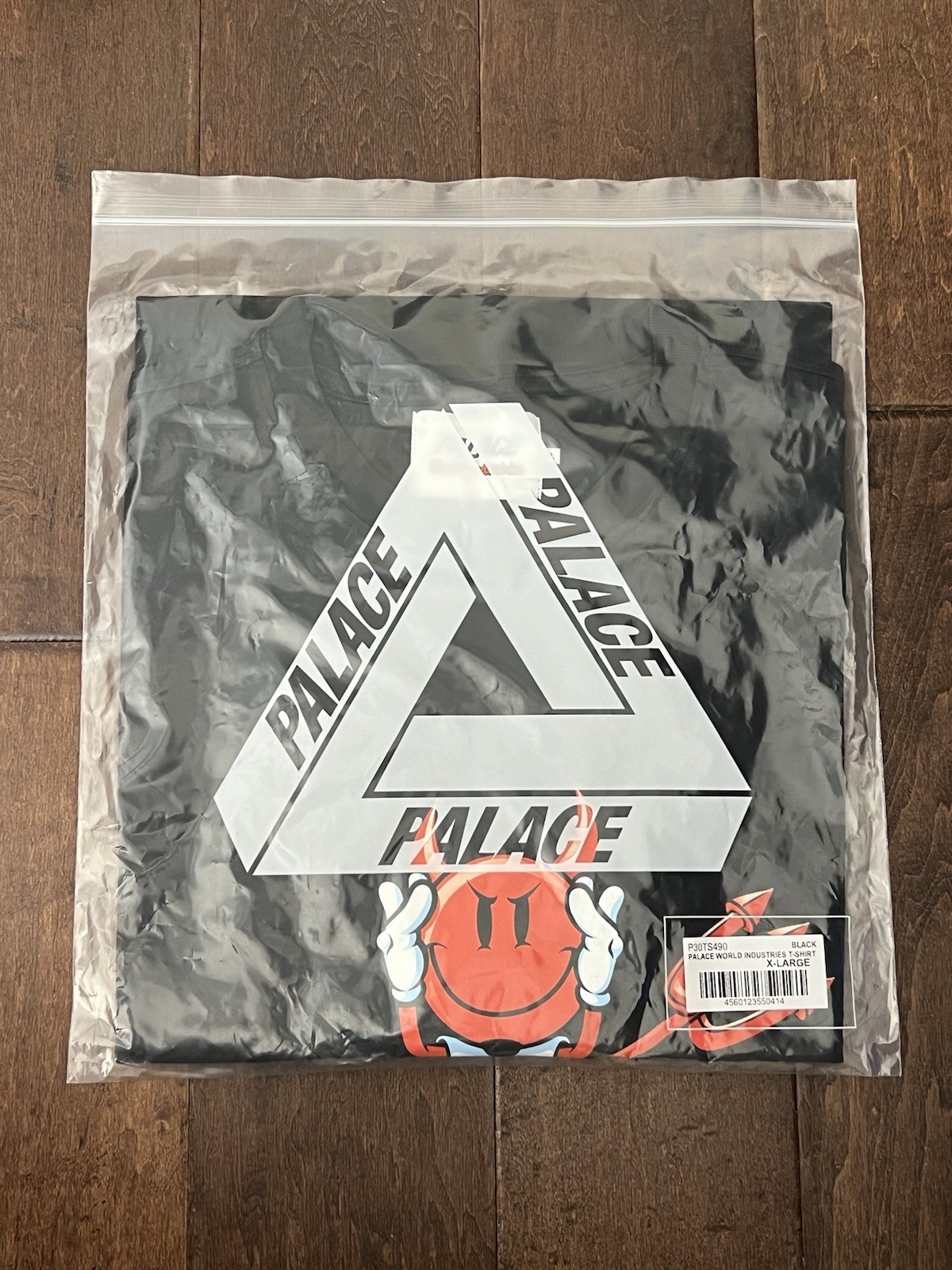 Palace SS26 World Industries Graphic Devil Logo Tee Black Size XL New IN HAND