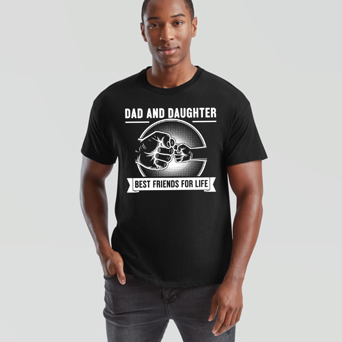 Dad And Daughter Mens T Shirt Best Friends For Life Funny Father&rsquo;s Day Gift
