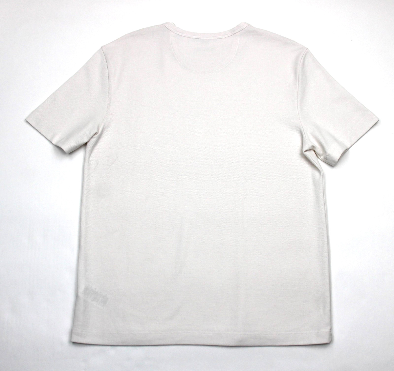 Vince Shirt Mens Medium White Pima Cotton Crew Neck Short Sleeve Tee Casual