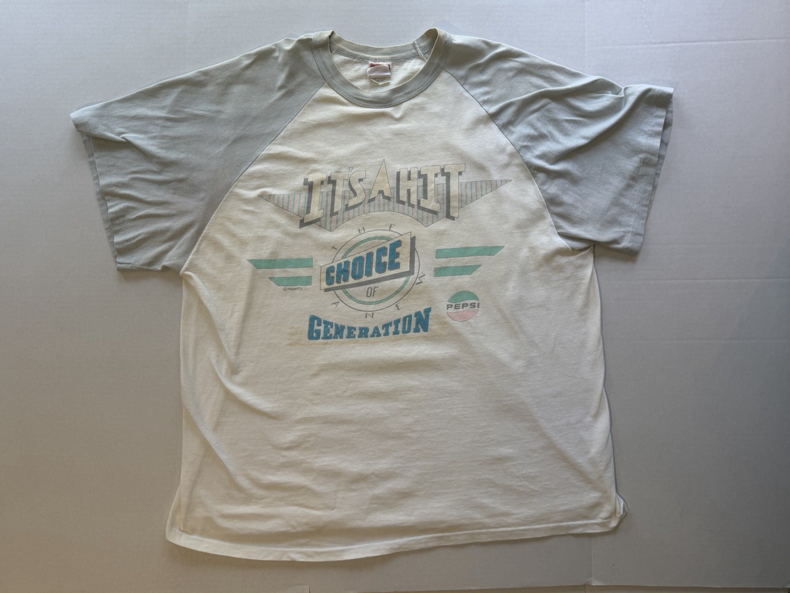 Vintage Pepsi 1980’s « Choice of a Generation » T-Shirt – Size XL