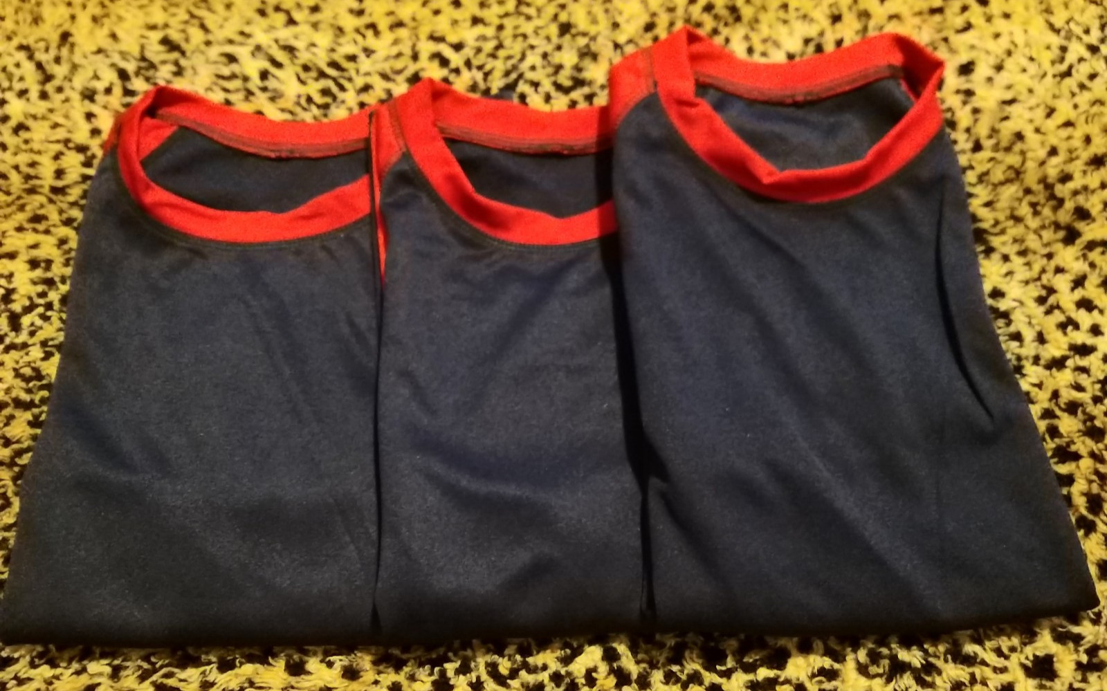 3 Packs Men&rsquo;s 3/4 Sleeve Crew Neck Raglan Jersey Baseball Tee Shirts Size M