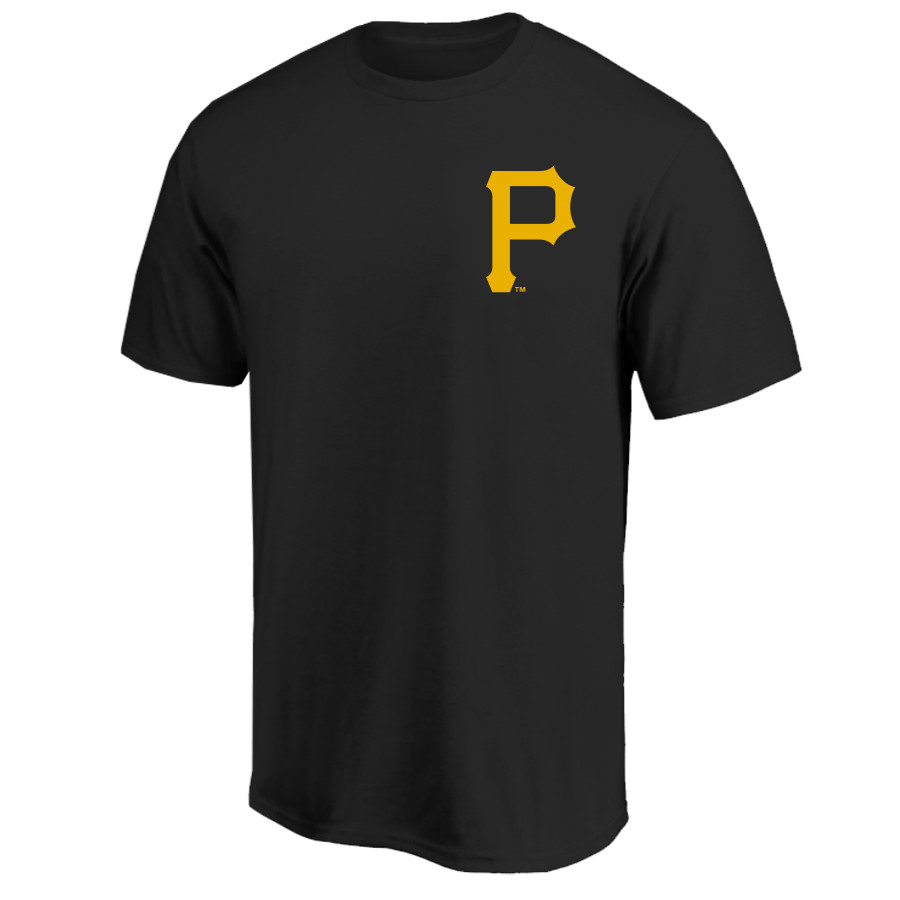 Roberto Clemente T-Shirt Pittsburgh Pirates Player Name & Number Soft Jersey Tee