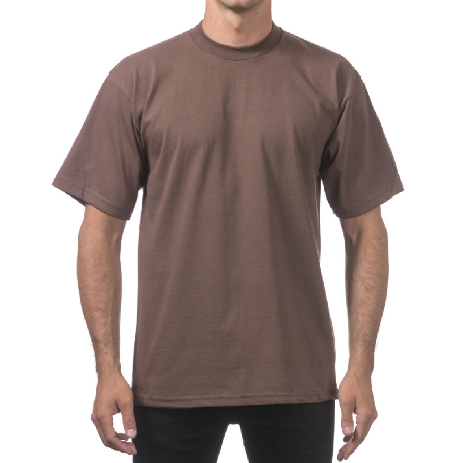 3 PACK PROCLUB MENS HEAVYWEIGHT SHORT SLEEVE T SHIRTS PRO CLUB CASUAL COTTON TEE