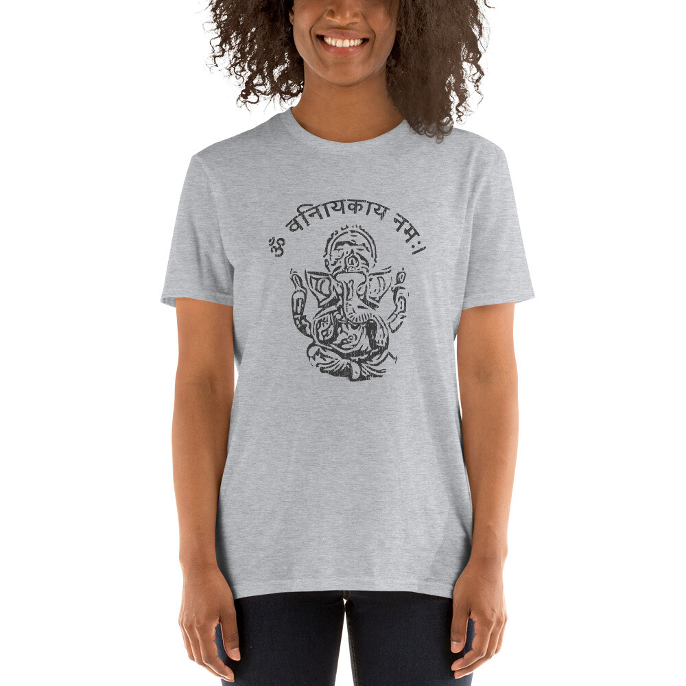 Ganesh Unisex Shirt, Lord Ganesha Hindu Elephant God Gift, Om Mantra Ganpati