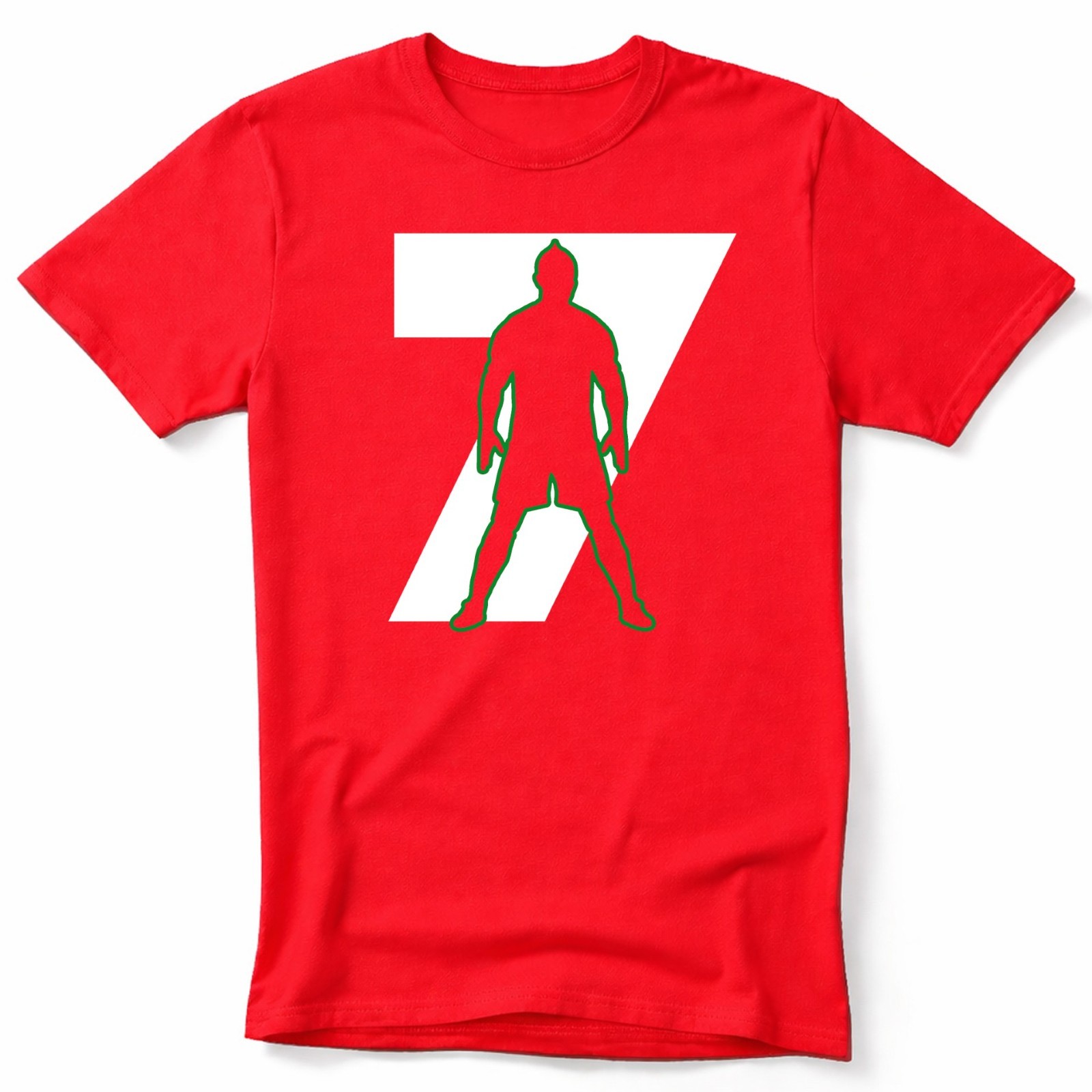 7 RONALDO Football themed Soft Ring Spun Pre-Shrunk Cotton T-Shirt