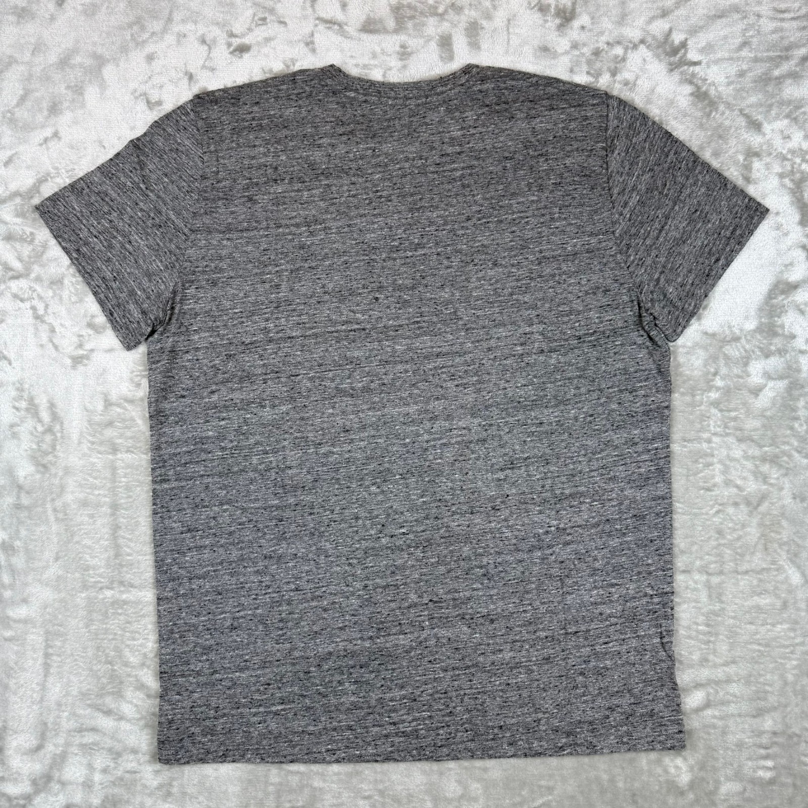 Marine Layer Signature Crewneck Tee T-Shirt Mens Medium Heather Gray Soft NWT