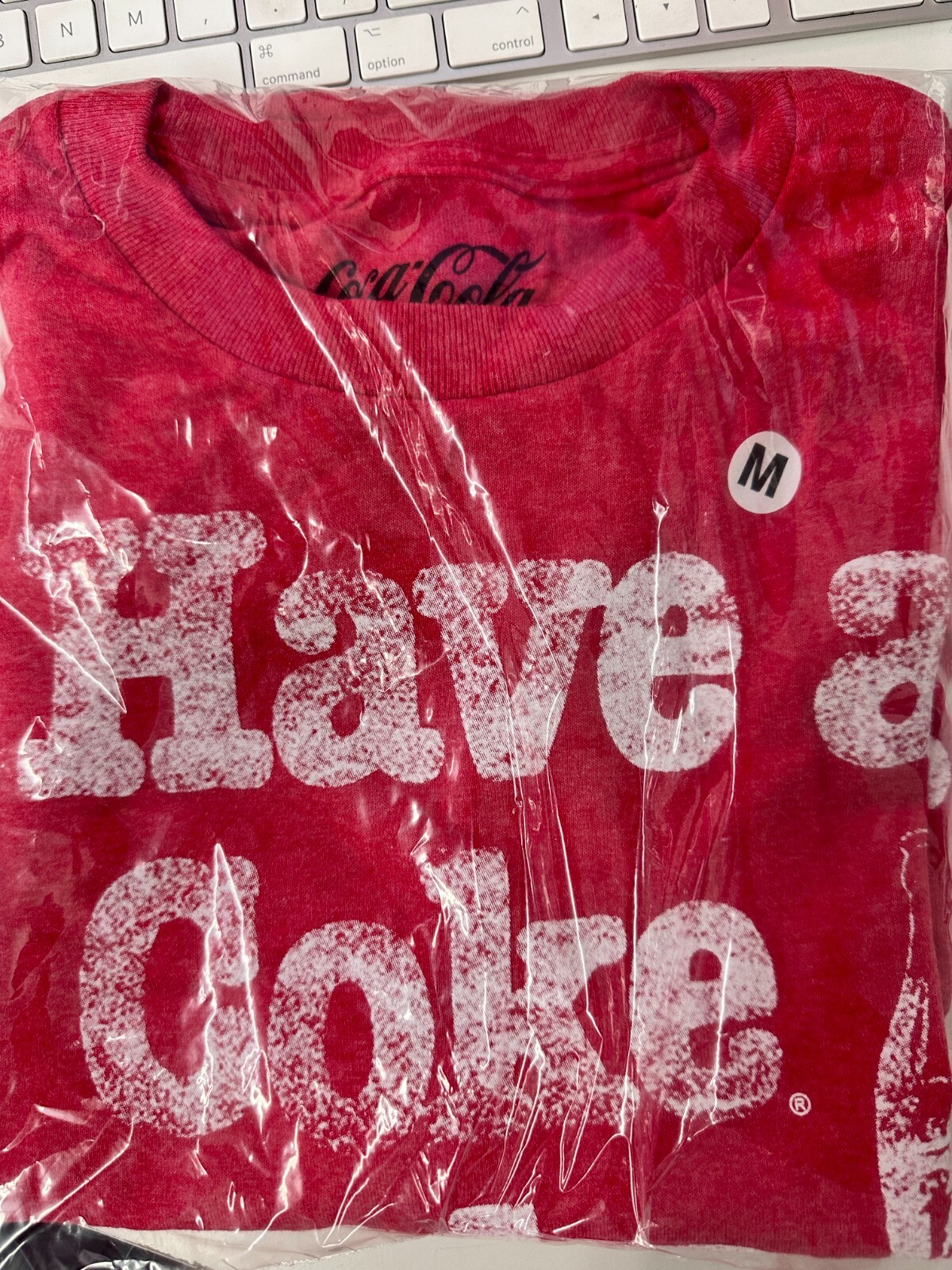 COCA COLA SMILE T SHIRT OFFICIAL ITEM