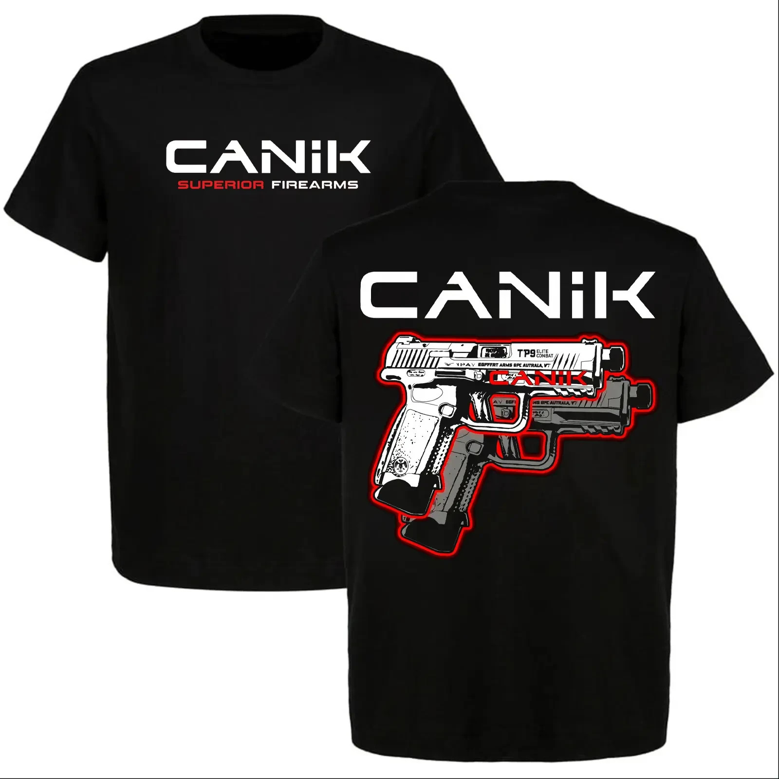 Canik Sport Shooter Graphic T-shirt, Tactical Sport Tee, Great Shirt for Gun