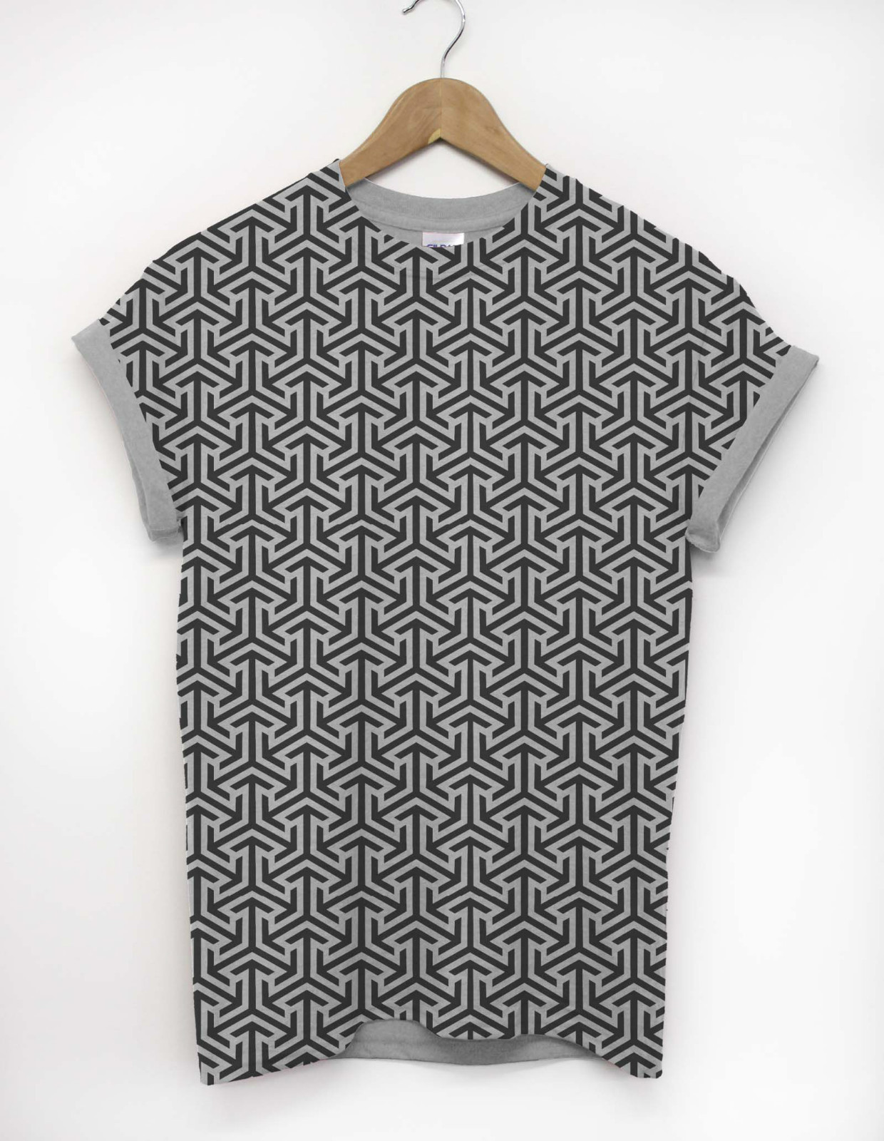 Up Arrow All Over T Shirt Fashion Geometric Geometry Mens Summer Winter Clothing