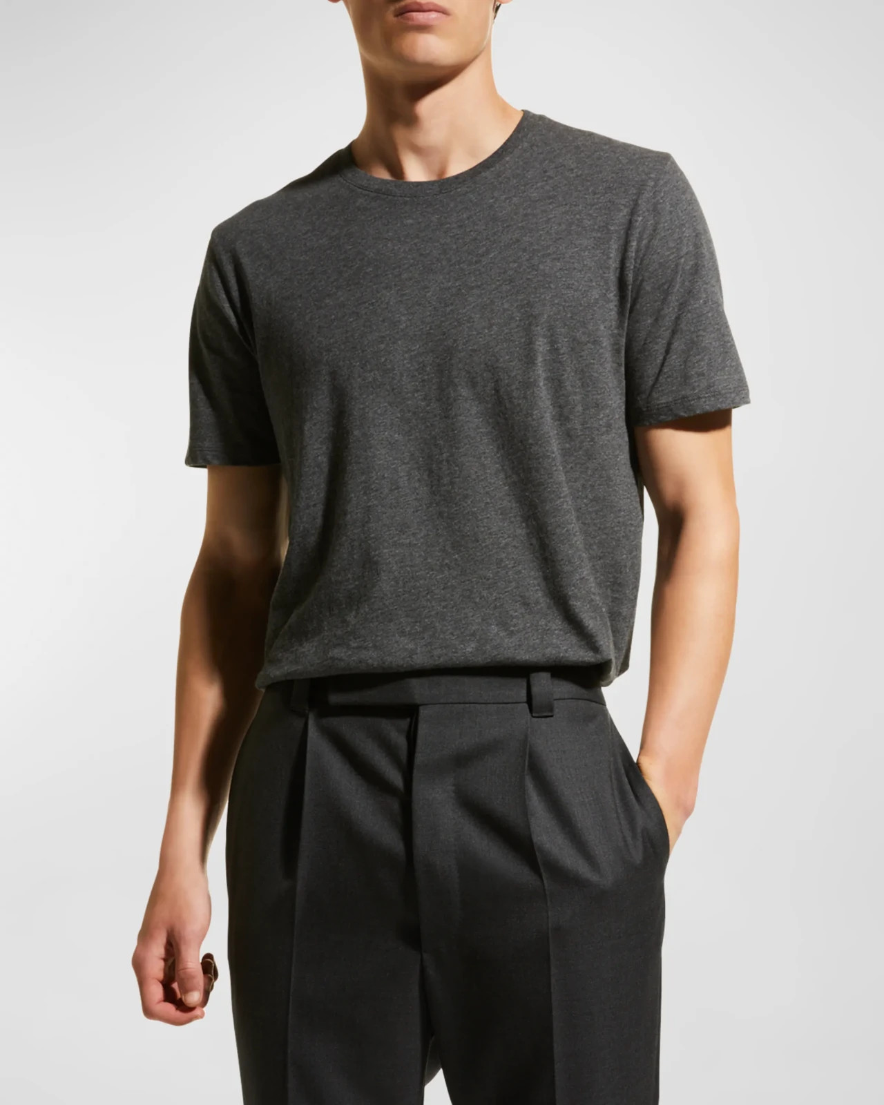 Vince Men&rsquo;s Crewneck Pima Tee Size Small