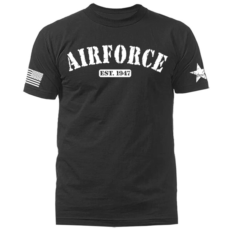 Airforce Military Veteran American Pride Patriotic T-shirt