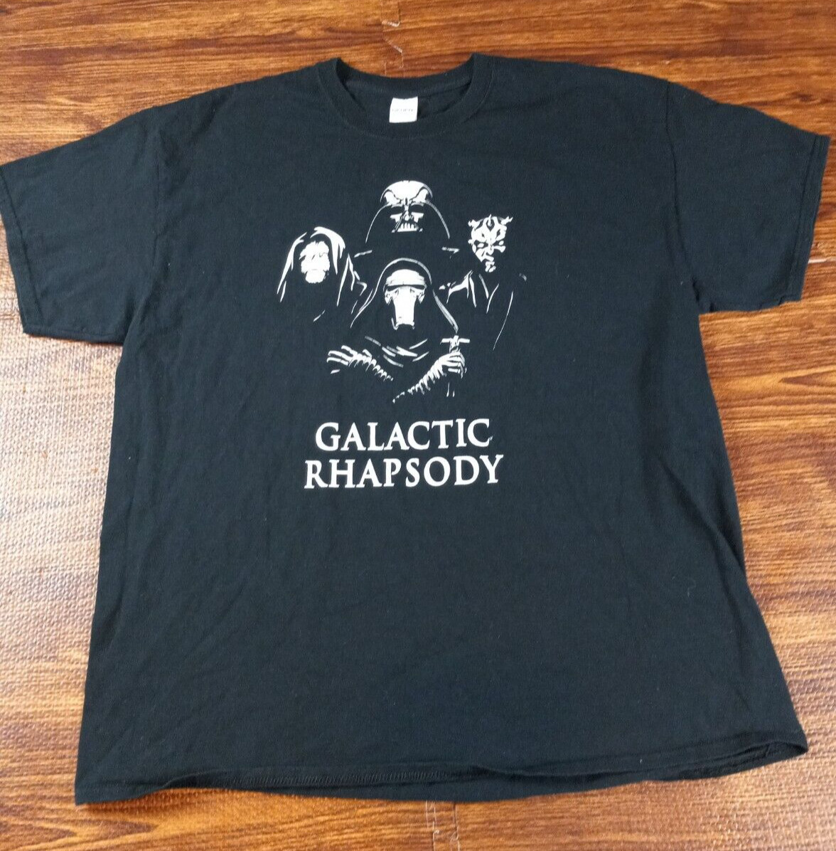 Gildan Star Wars Galactic Rhapsody Darth Vader Darth Maul.. Black Tshirt Men XL