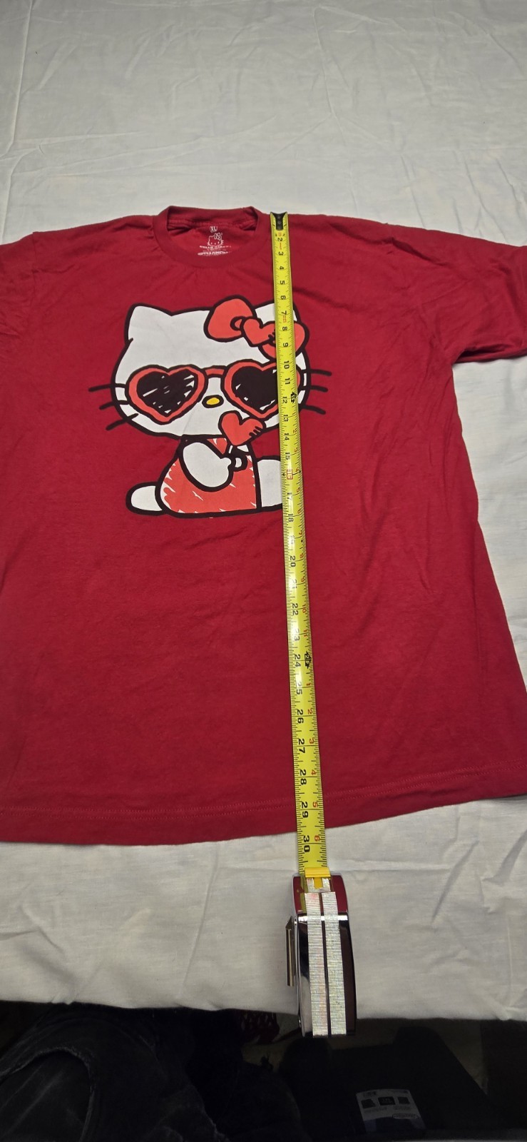 Hello Kitty Red graphic t-shirt By Ripple Junction Size XL