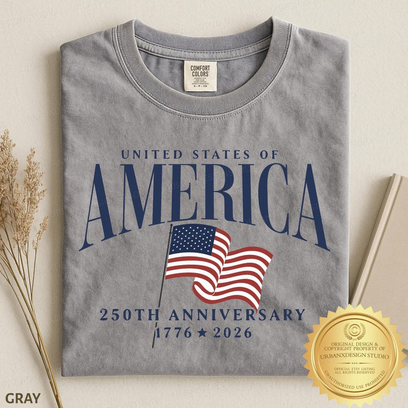 America&rsquo;s Semiquincentennial Shirt, USA 250th Anniversary T-Shirt