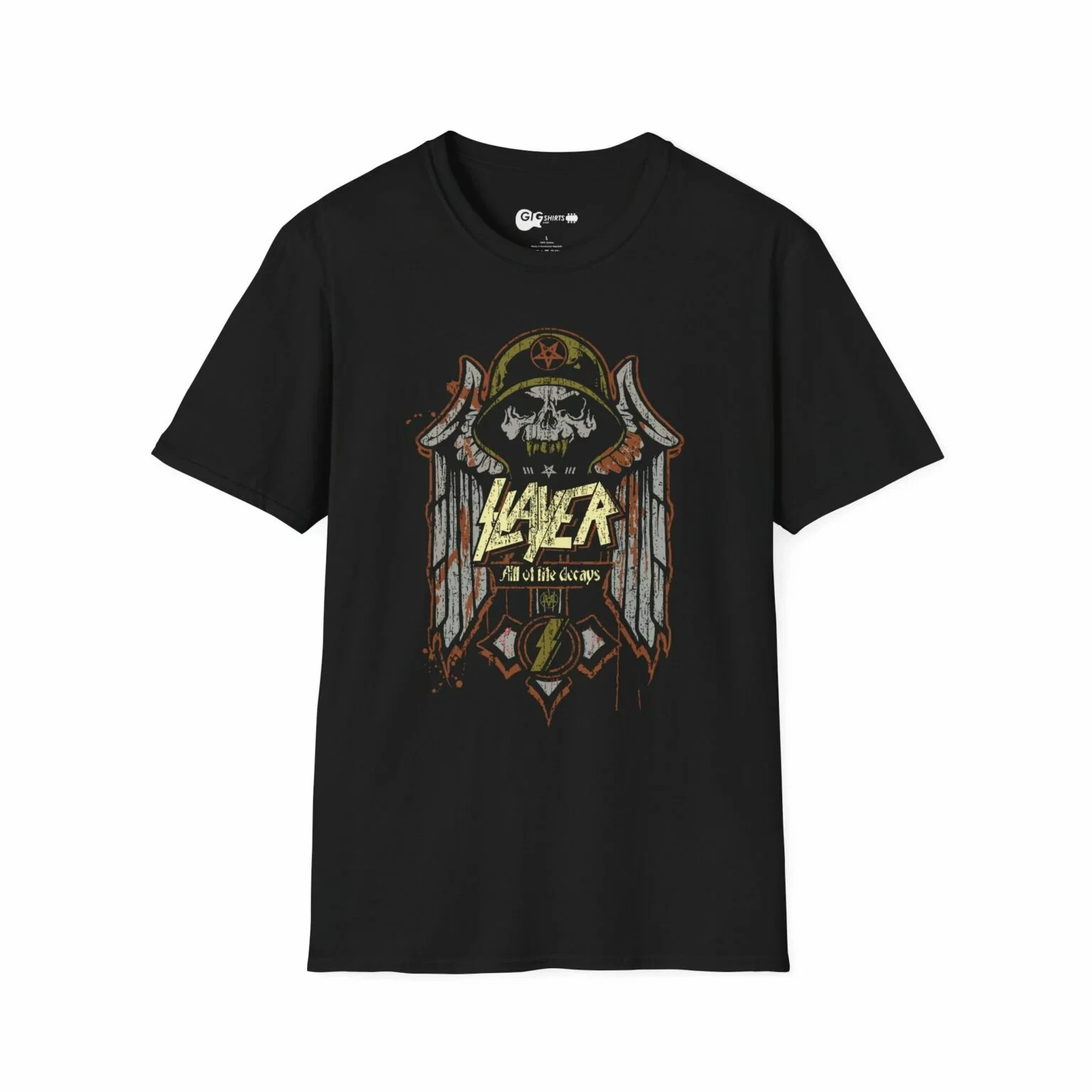 Slayer All of Life Decays Black T-Shirt
