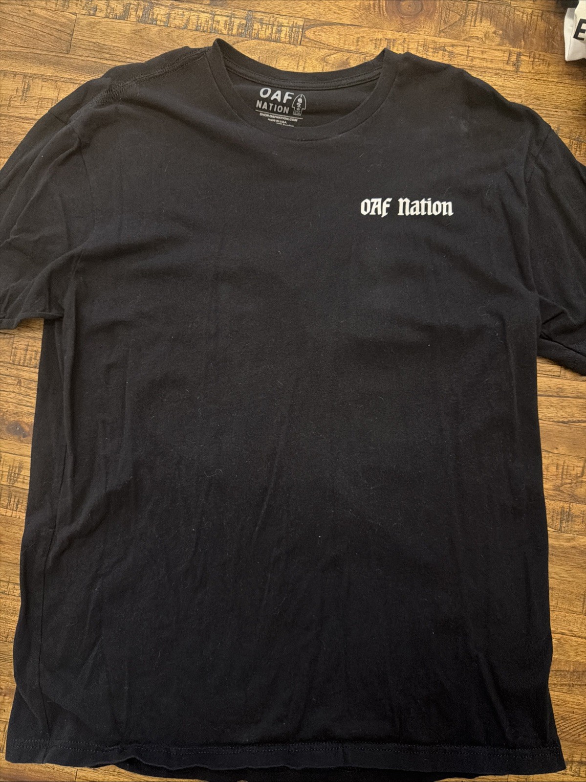 OAF Nation Men’s XL T-shirt Lot. Next Level Apparel Staccato Brand – See Photos