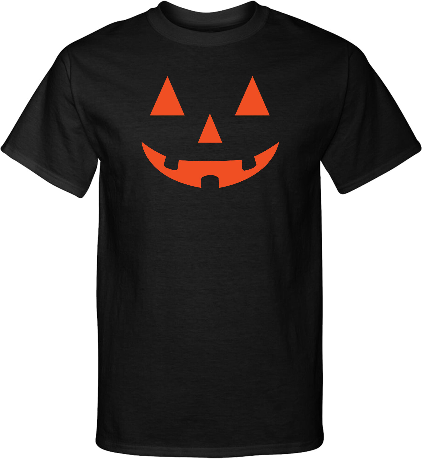 Halloween Tall T-shirt Orange Jack-o-Lantern