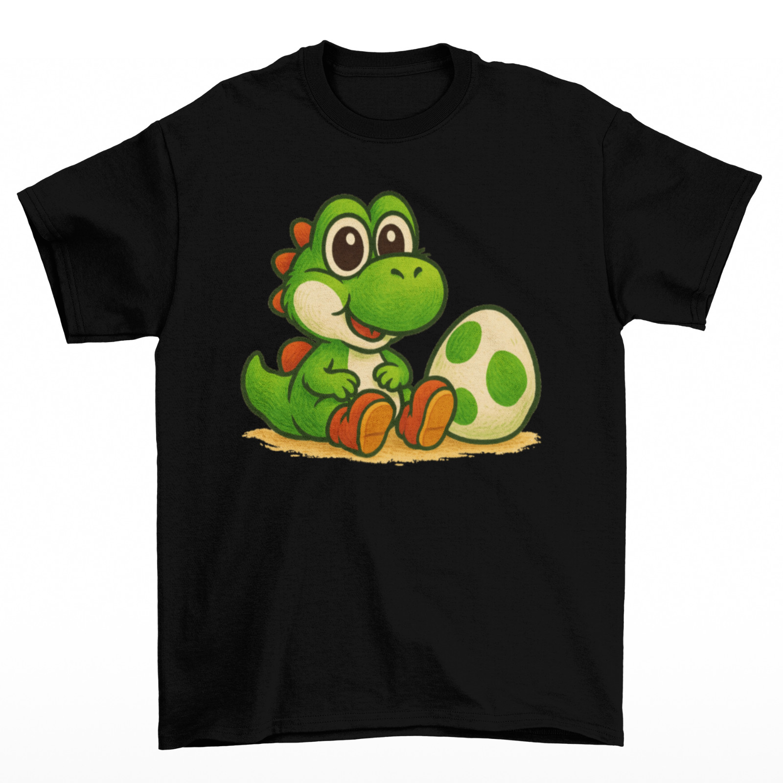 Baby Yoshi T-Shirt Unisex Adult Funny Sizes Labubu Ugly Video Games NES SNES New