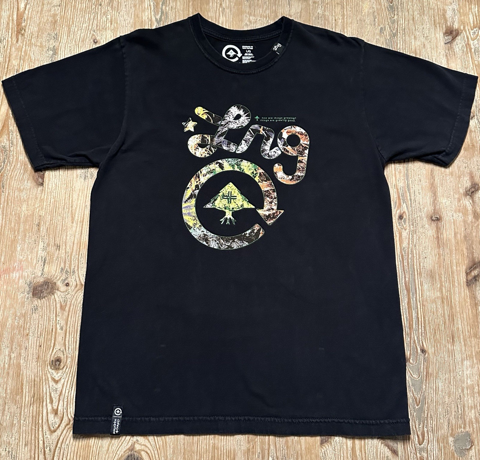Vintage Y2K Era LRG Tshirt Black Men’s Large