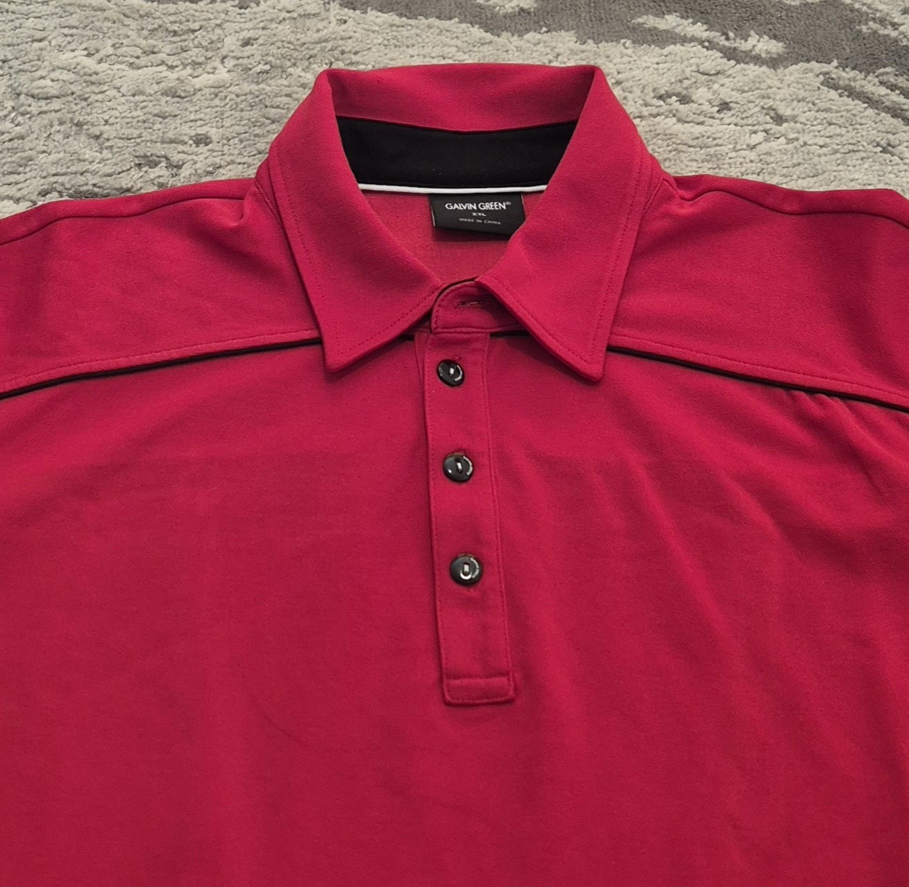 Men&rsquo;s Galvin Green Comfort Technology Golf Polo Shirt Short Sleeve Size 2XL