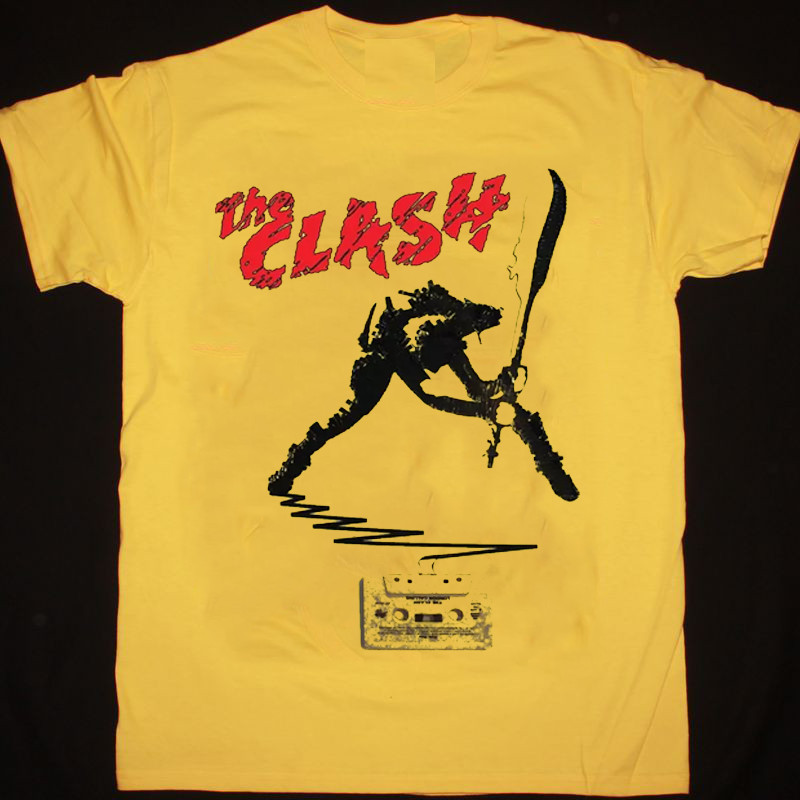 The Clash – The Complete Discography Yellow All Size SHIRT
