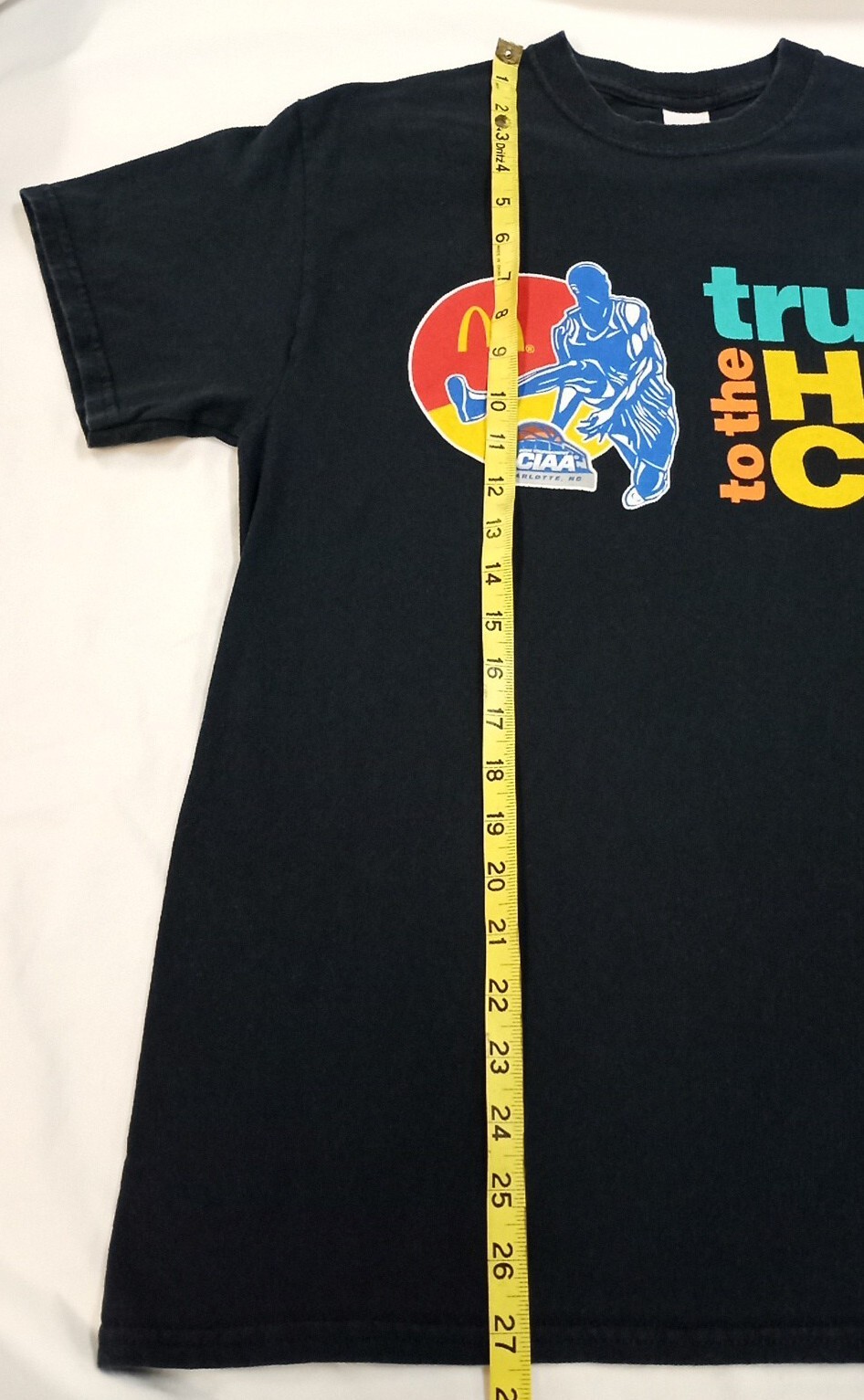 McDonald&rsquo;s CIAA Tournament True to the HBCU Basketball T-Shirt – Size M