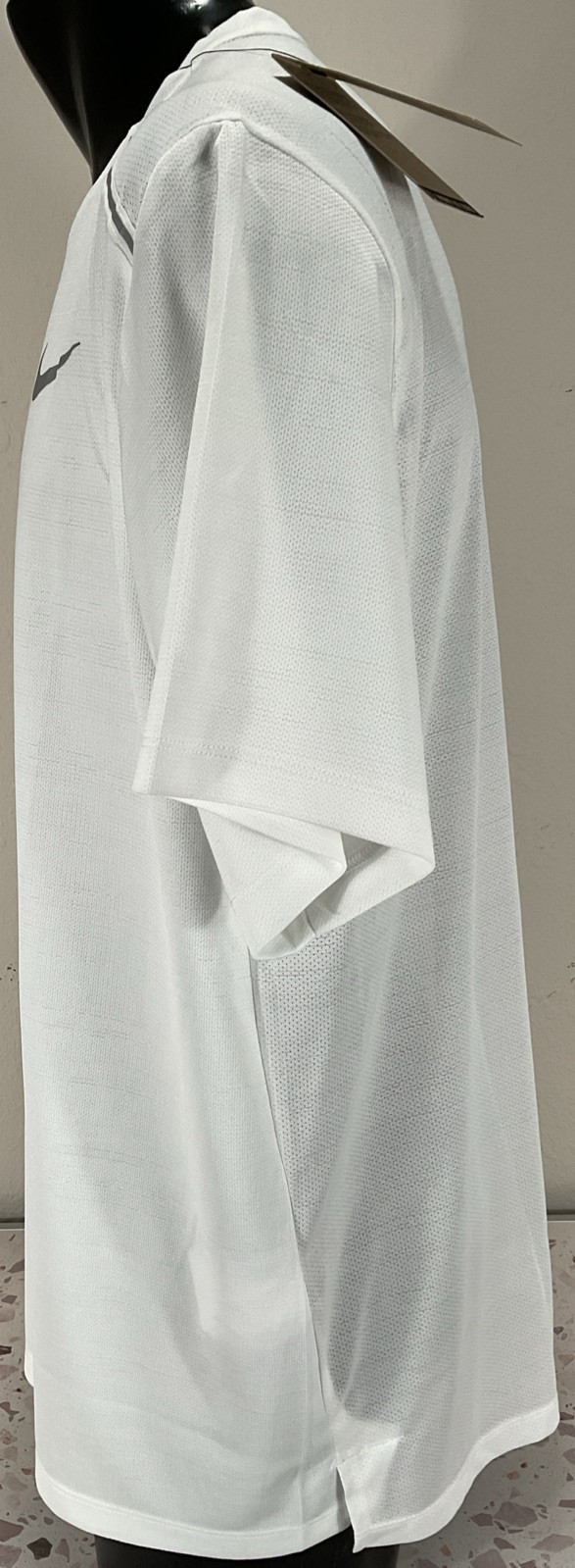 Nike Running Miler Dri Fit Short Sleeve Shirt XL White