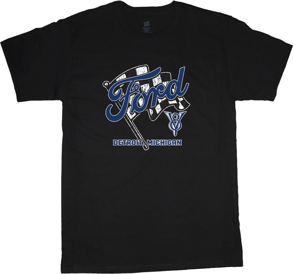 Ford Racing T-shirt Mens Graphic Tees Clothing Accessories Ford Motor Company