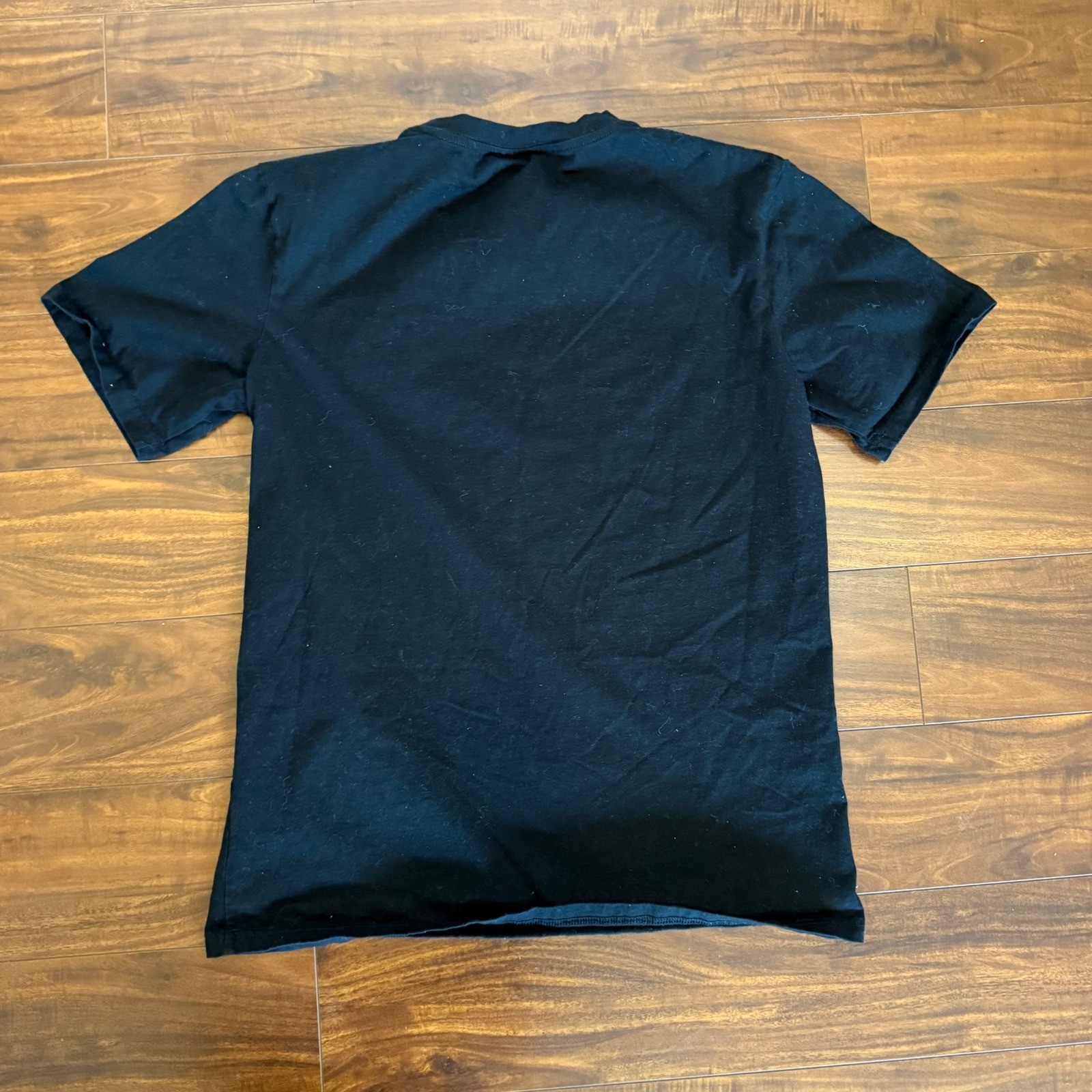 Lofi Girl Embroidered Logo T-Shirt Black Study Chill Sleep Repeat Merch Unisex L