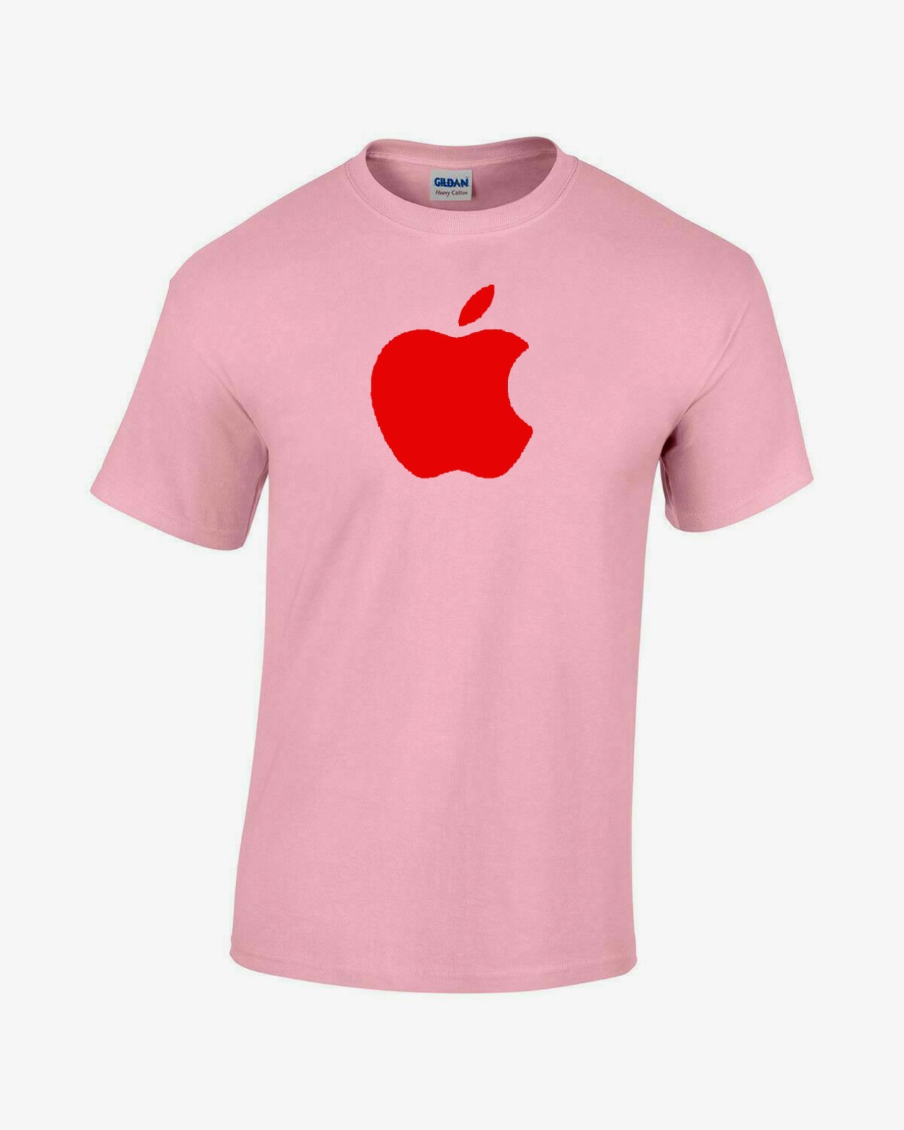 Apple Logo T-Shirt Unisex Cotton Crew Neck | 9 Colors S-XL Casual Tee