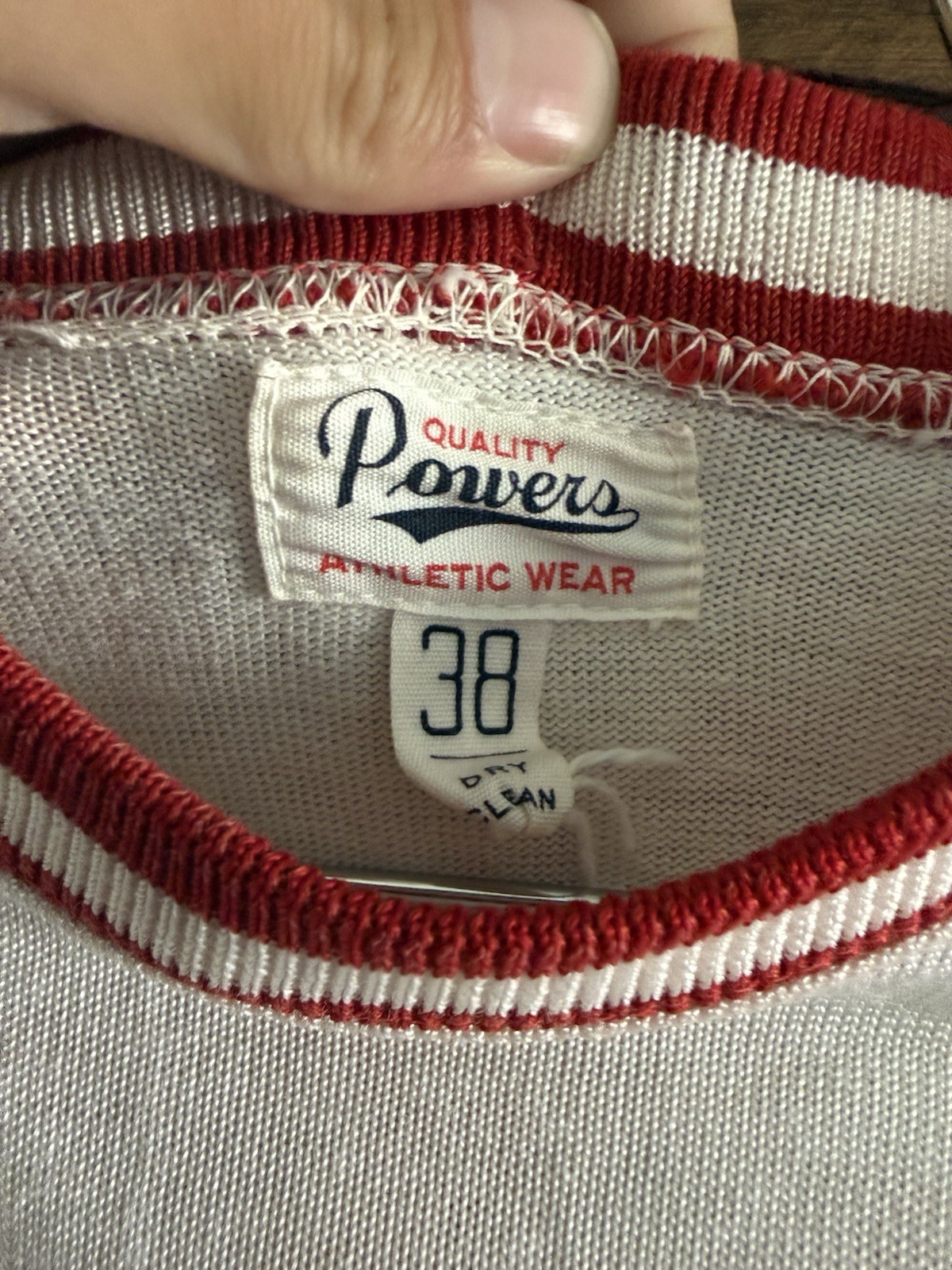 Vintage 50s/60s Los Angeles Pharmacy Rayon Cotton Jersey Tee Size 38