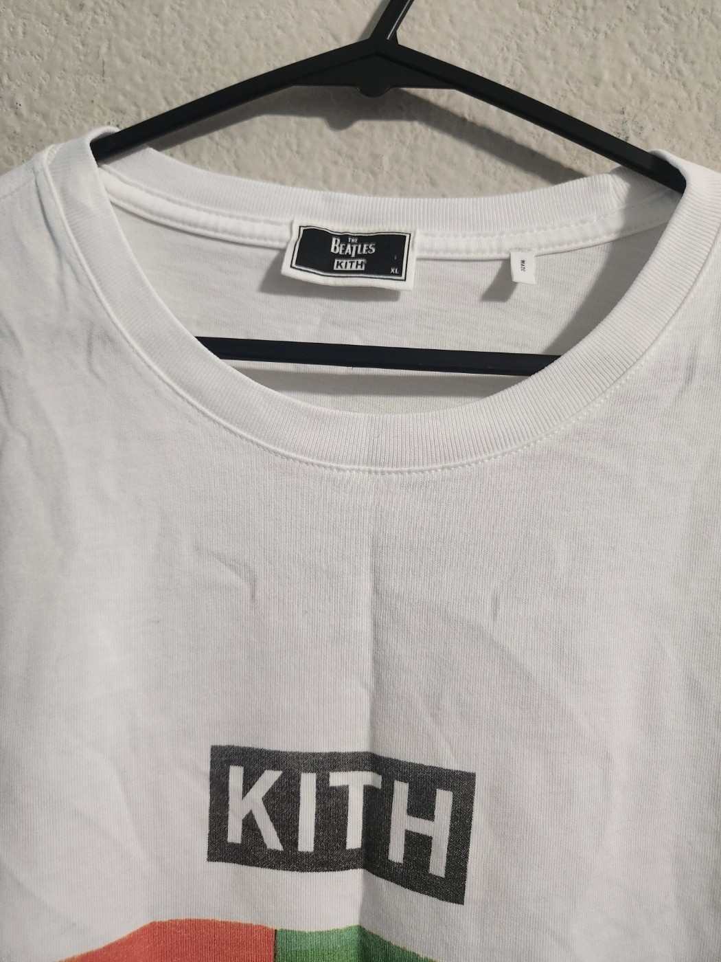 KITH x Beatles NWT 1962 Vintage Tee White Four-panel graphic size XL