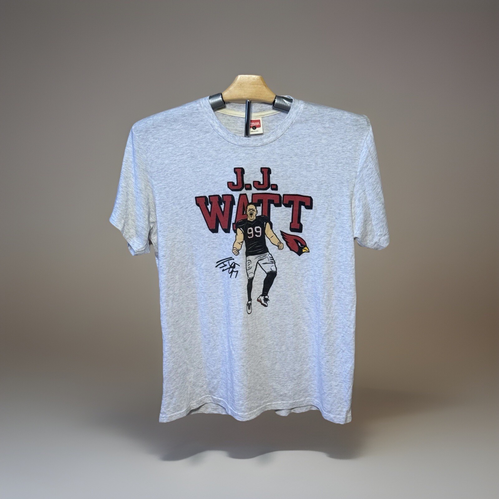 JJ Watt signature T-shirt, Large