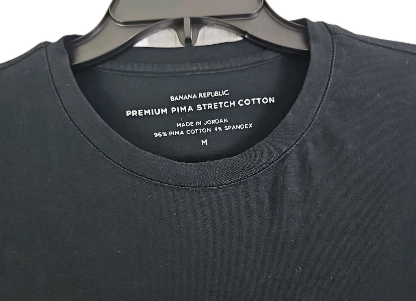 Banana Republic ~Men&rsquo;s Size M~ Black Short Sleeve Crew Neck T-Shirts.