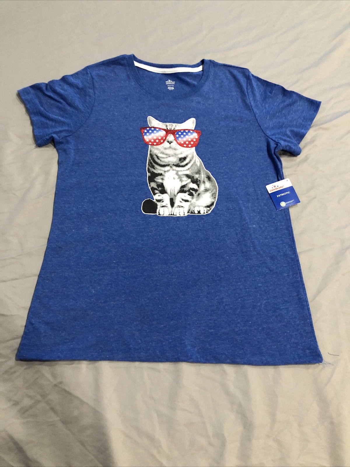 Way To Celebrate! Patriotic Men&rsquo;s Graphic T-Shirt Size M