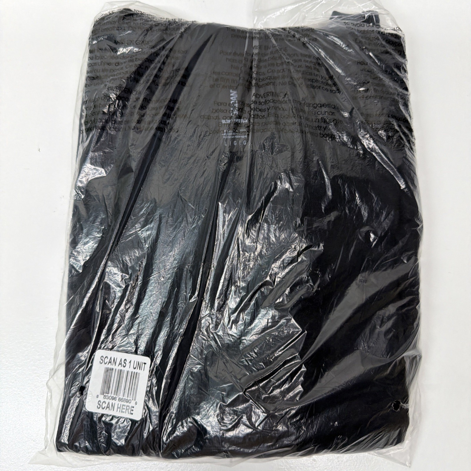 Gildan Men&rsquo;s Ultra Cotton Adult T-Shirt Black (2 Pack) Large