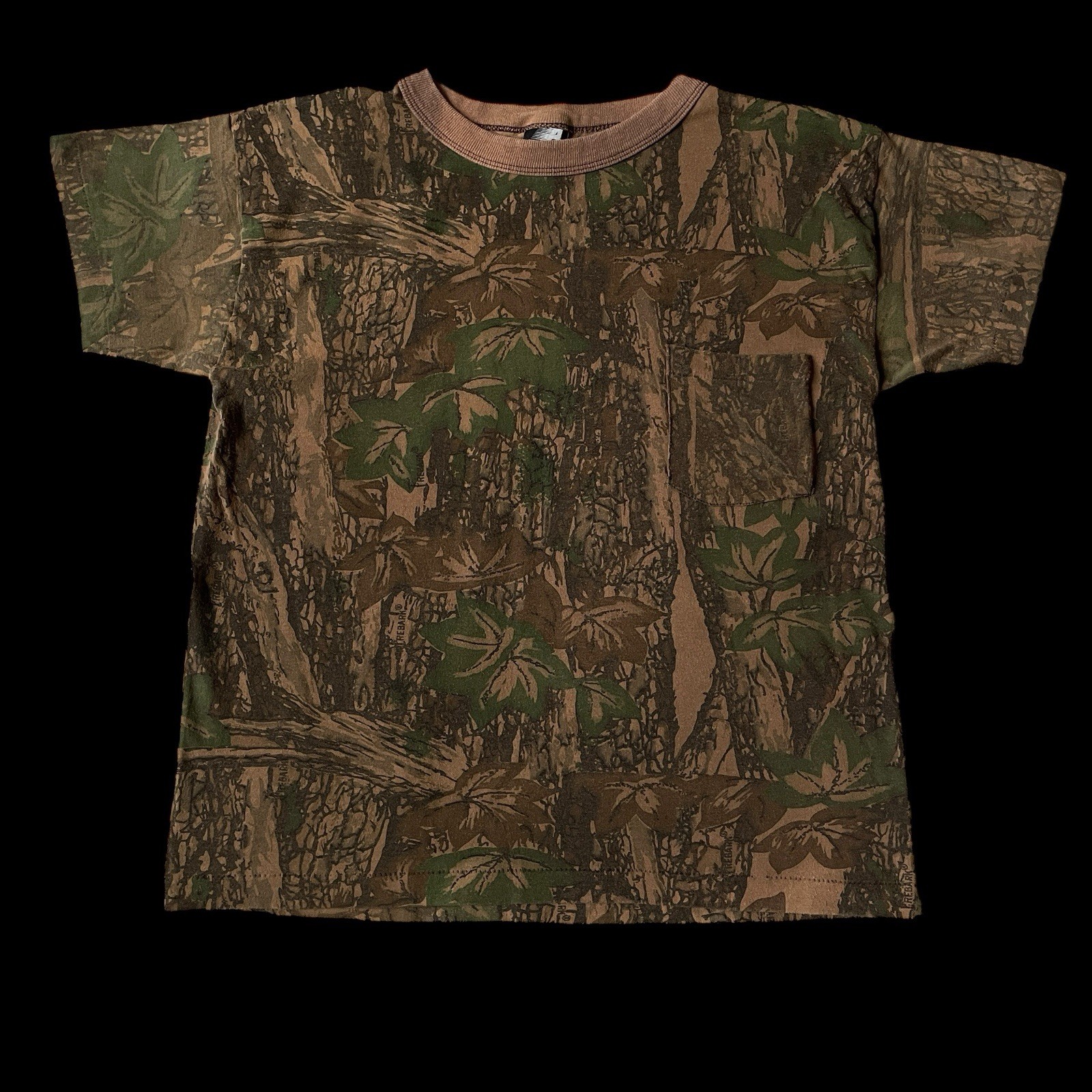 Vintage Ace Sportswear Camo Single Stitch USA T-shirt Men&rsquo;s Size Medium