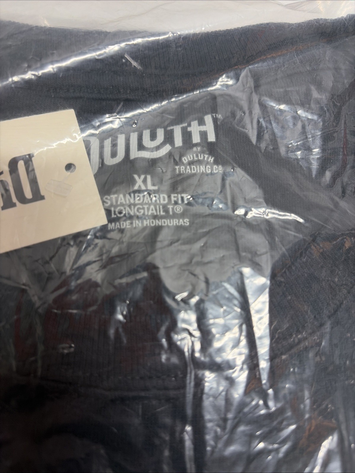 Duluth Trading Co. Men&rsquo;s Short Sleeve Pocket T-Shirt – Black – Size XL