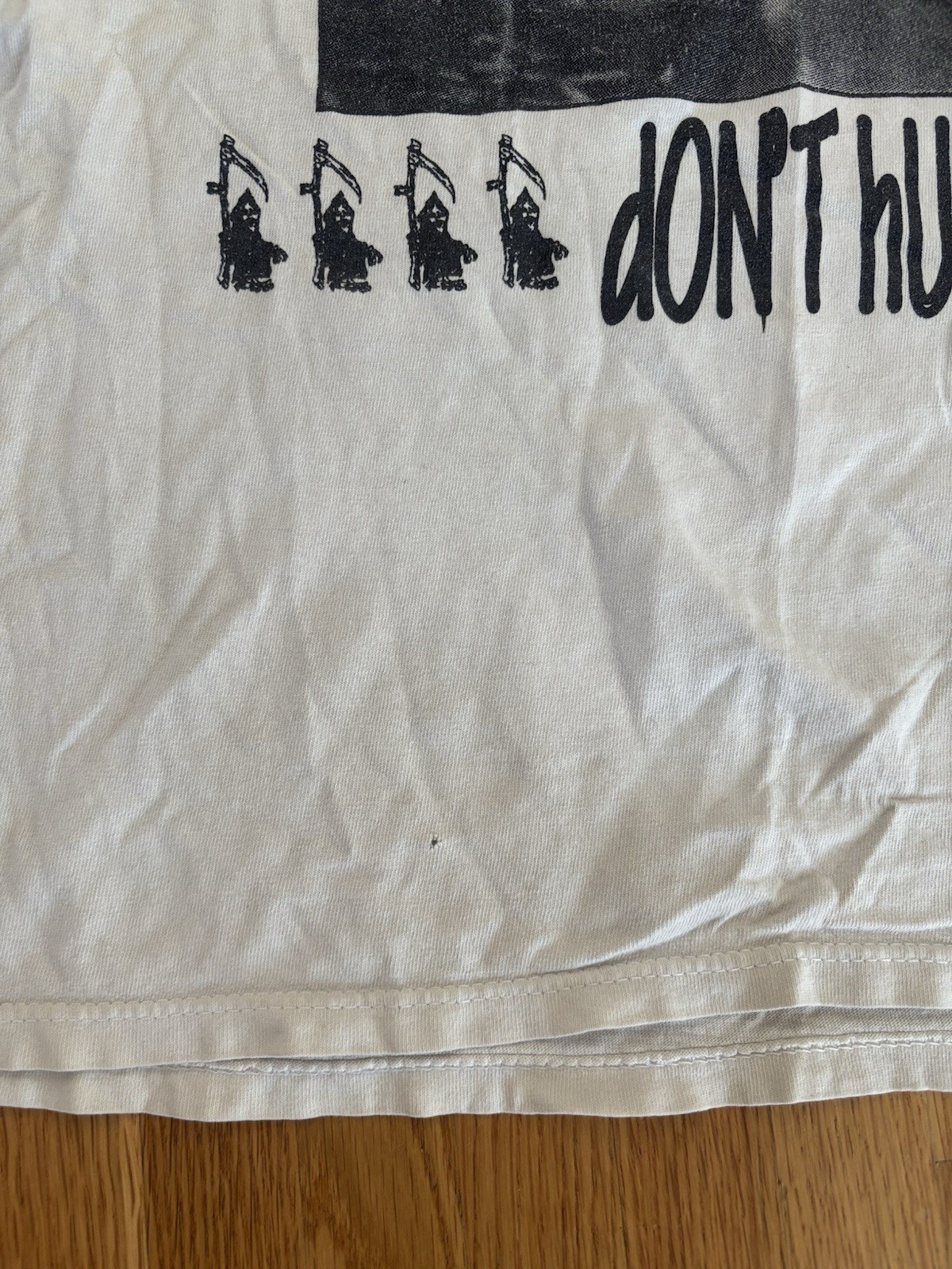 Vintage Apocalypse Hoboken Hardcore Punk Band T Shirt XL Wild Oats Chicago 90s