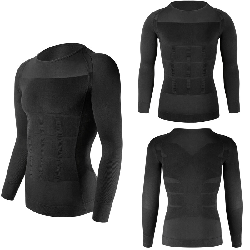 Men&rsquo;s Slimming Body Shaper Vest Compression Shirt Workout Tank Tops Abdomen Slim