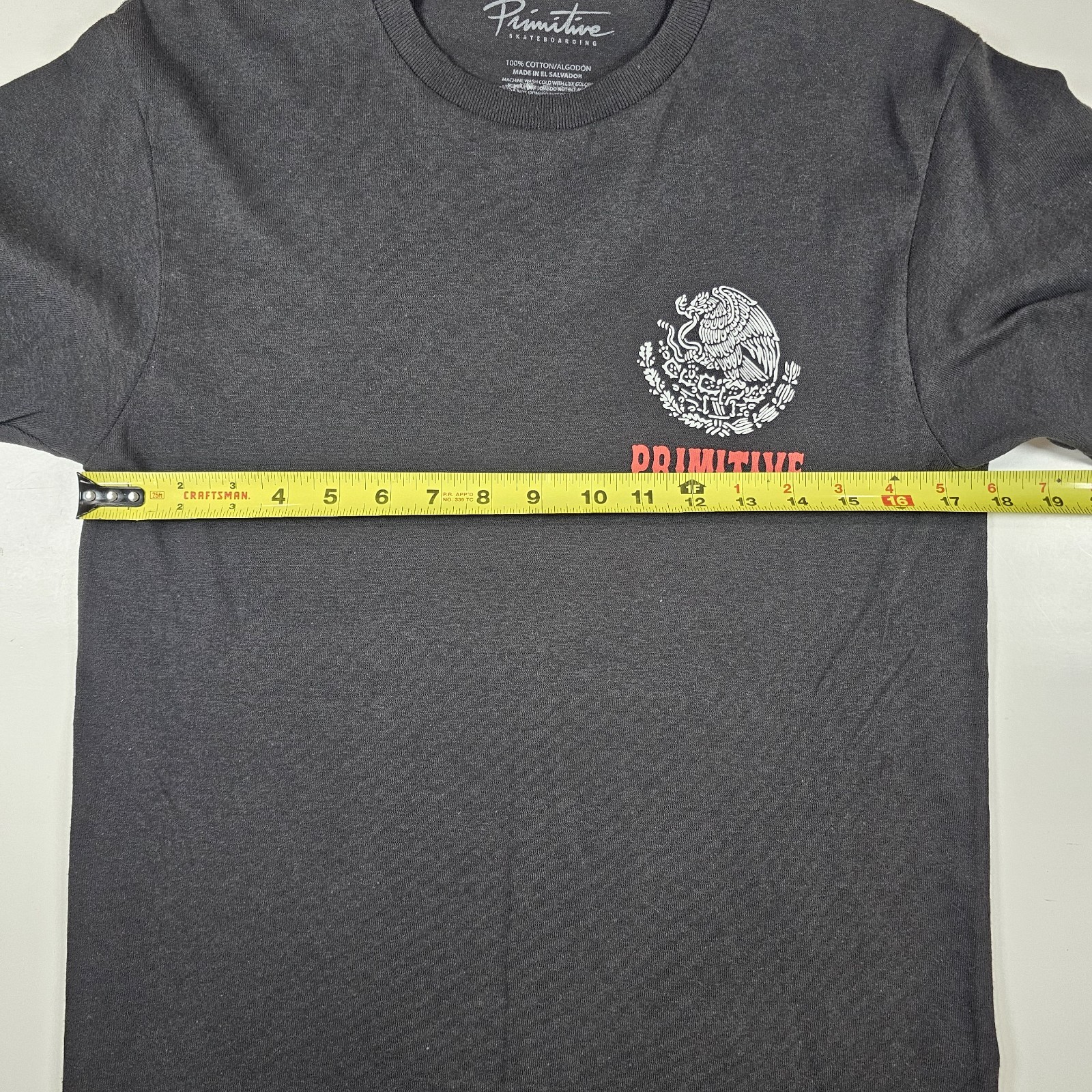 Primitive Collegiate Mexico Graphic Tee Men&rsquo;s Size Small Black NEW