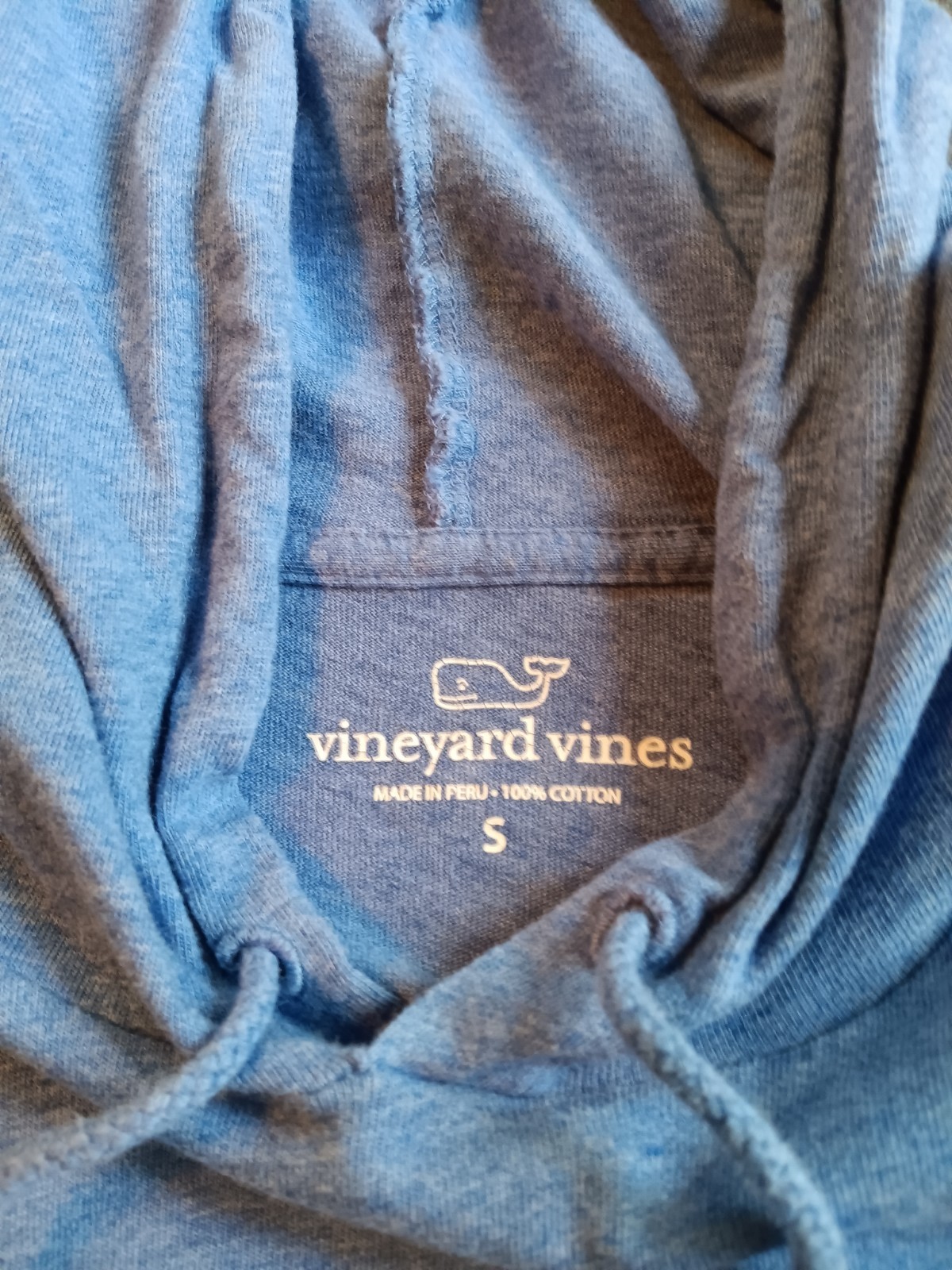 Vineyard Vines Lot 2 shirt Hoodie Long Sleeve Performance Pull Over 1/4 Zip Sz S